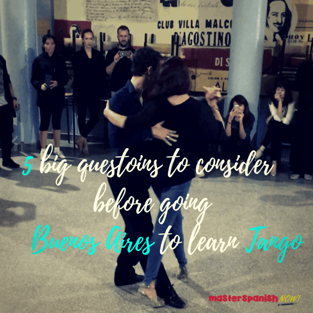 Learn tango in Buenos Aires